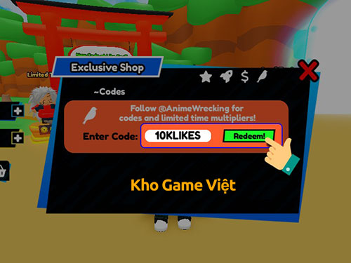 Code Anime Wrecking Simulator 4