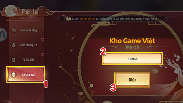 Code Bạch Xà Tiên Kiếp 2