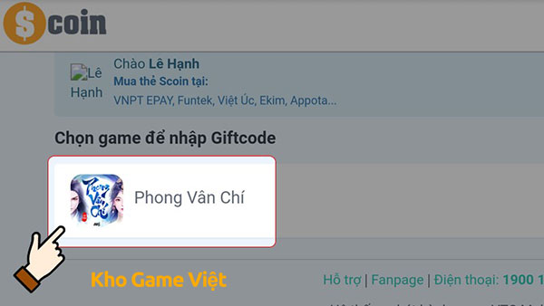Code Phong Vân Chí 2